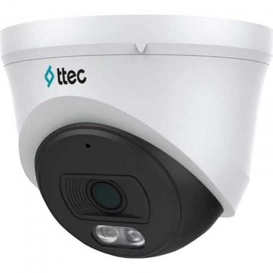 ttec IPDP-2330M-M(B) 2MP 2.8mm Sabit Lensli IR IP Dome Kamera Dahili Mikrofon 