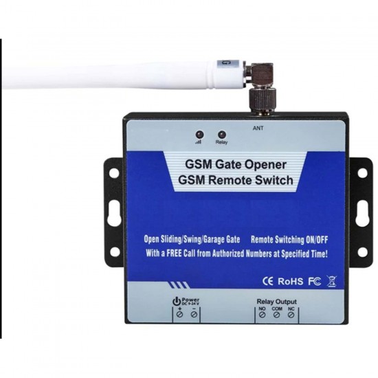 GSM RELAY CEP TELEFONU İLE BARİYER / KAPI / MOTOR AÇMA SİSTEMİ GSM KONTROLLÜ RÖLE SWITCH